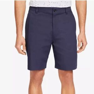 Nike Golf Tour Performance Dri Fit Shorts Flat Front in Navy Size 34”